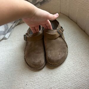 Birkenstock Lutry taupe suede